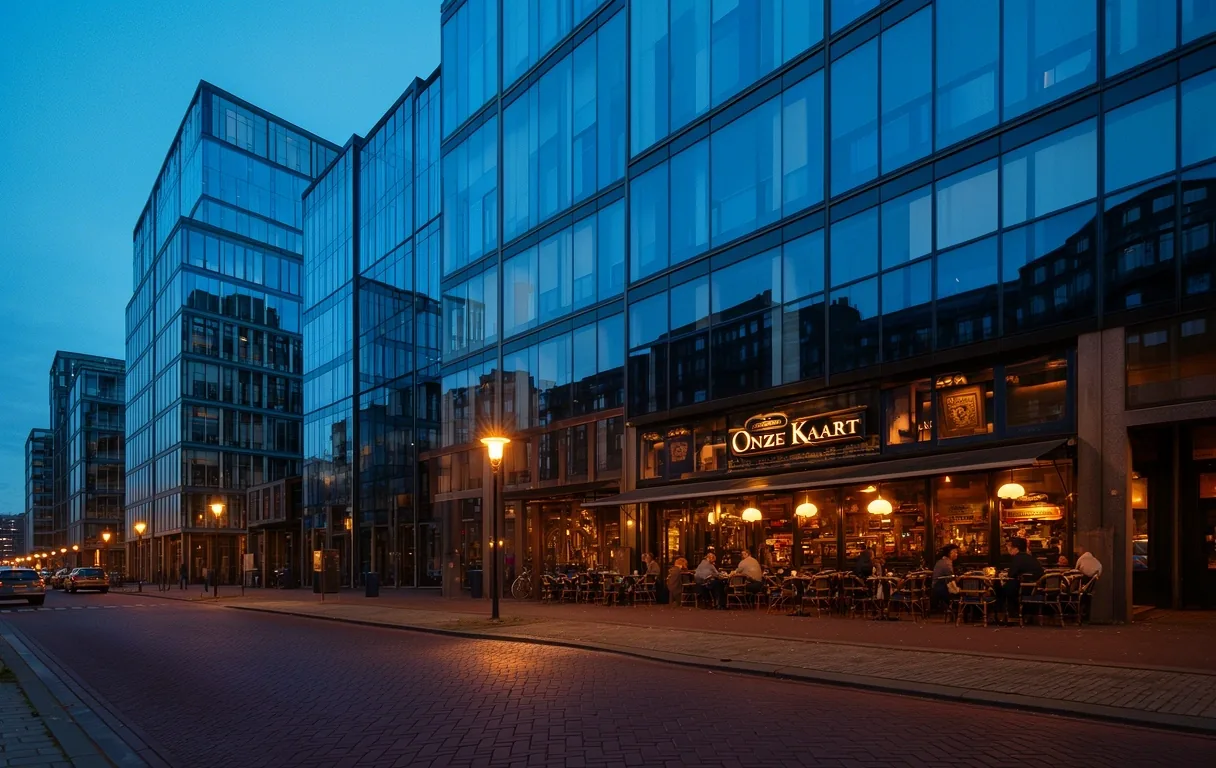 Westblaak Rotterdam Blue Hour